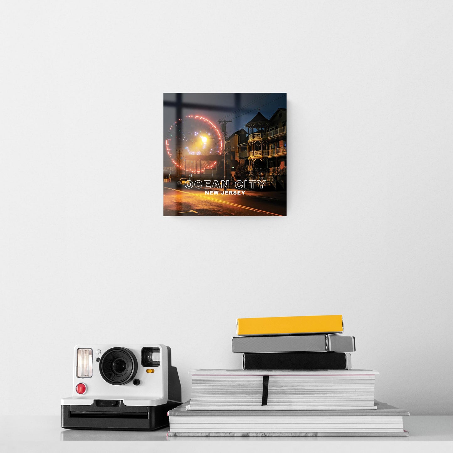 OCNJ Photo With Text | Hi-Def Glass Art | Eaches | Min 2