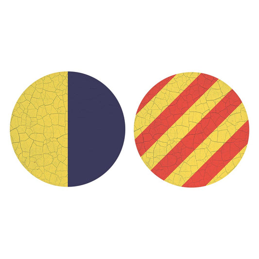 Nautical Flags | Absorbent Car Coasters | Set of 2 | Min 4