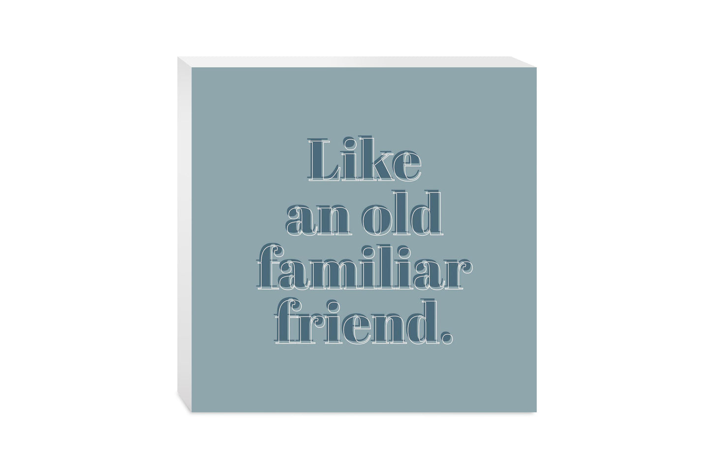 Modern Minimalist Arkansas Familiar Friend | Wood Block | Eaches | Min 2