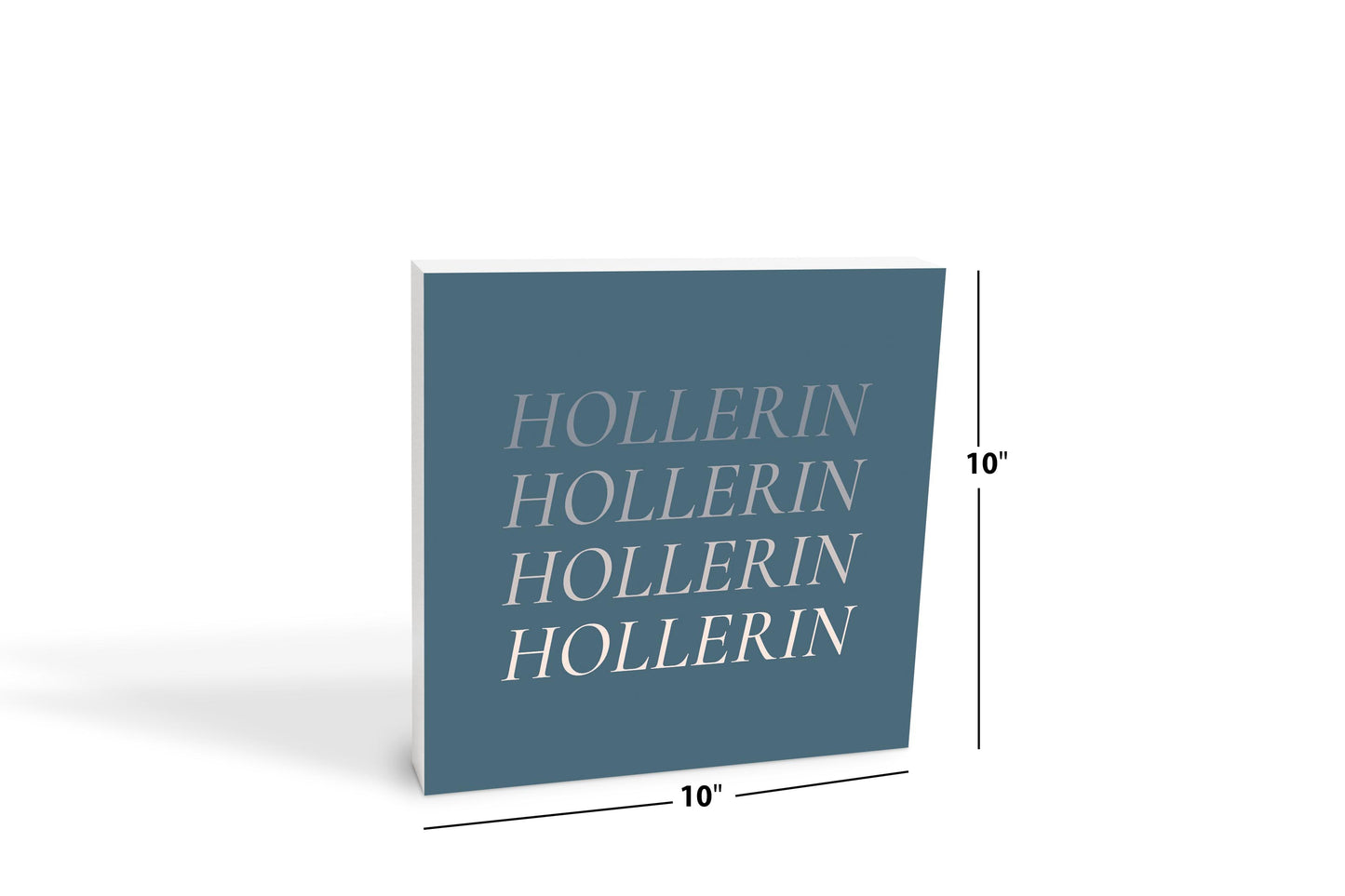 Modern Minimalist Arkansas Hollerin | Wood Block | Eaches | Min 2