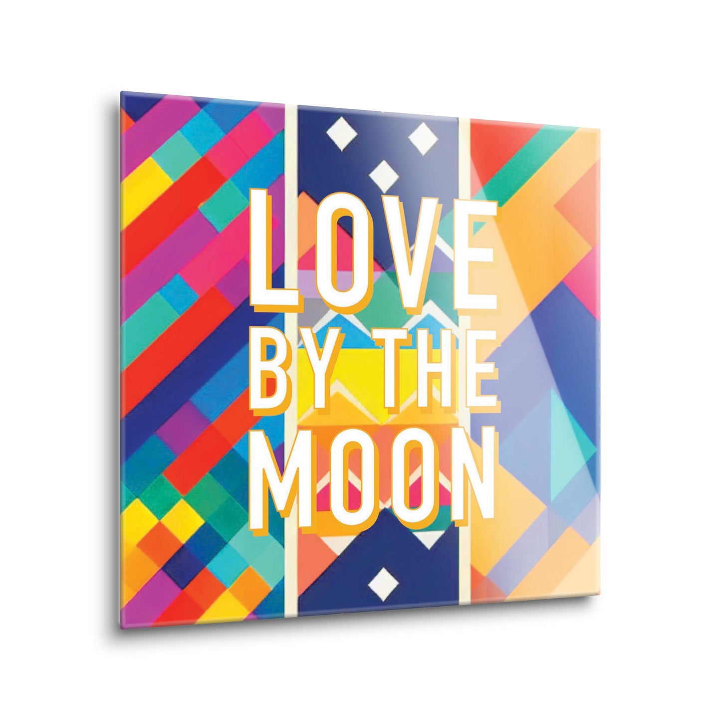 Love By The Moon | Hi-Def Glass Art | Eaches | Min 2