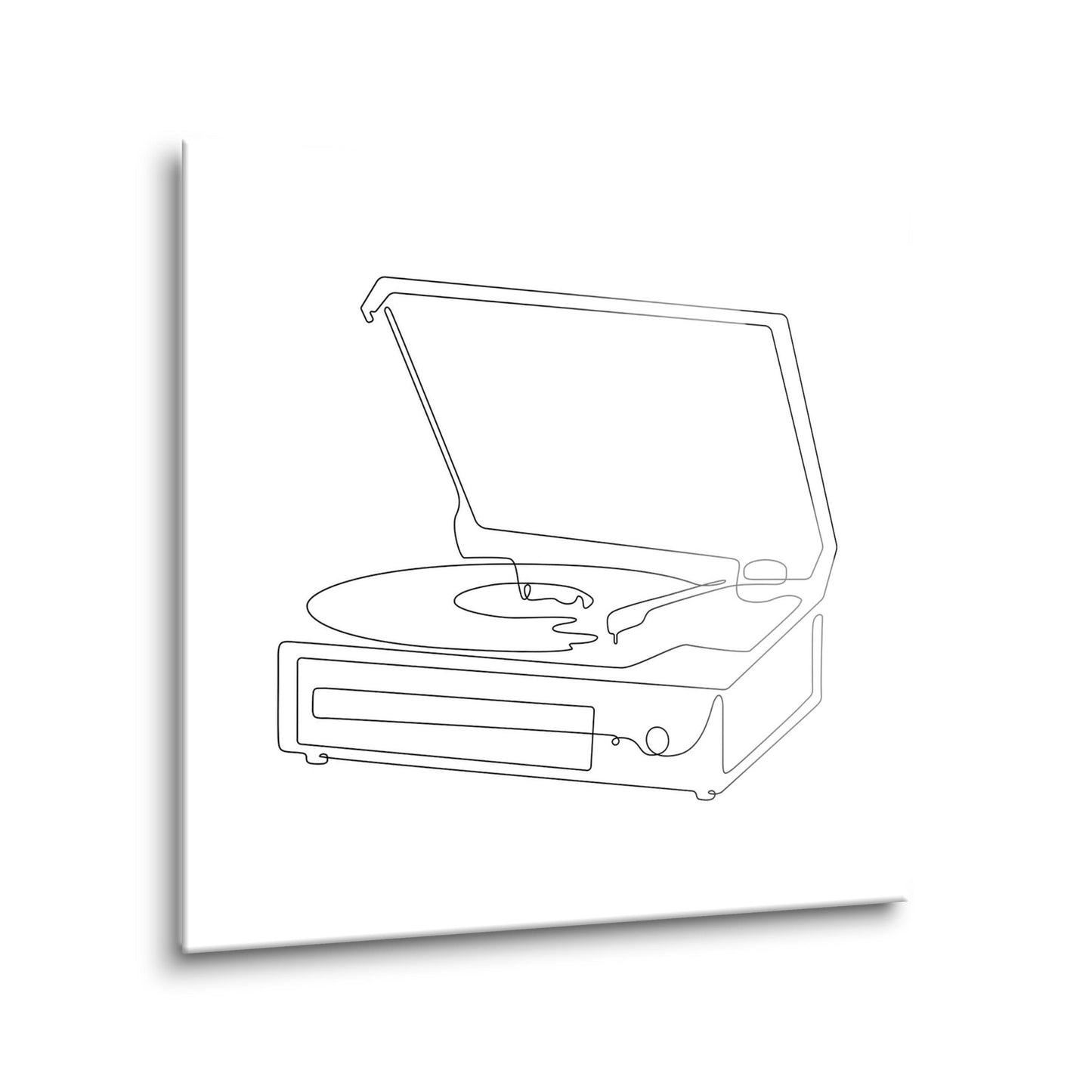 Minimalistic Music Line Drawings| Hi-Def Glass Art | Eaches | Min 2
