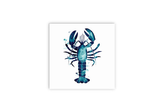 New England Water Color Lobster | Wood Sign | Eaches | Min 2