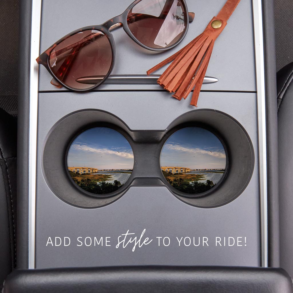 OCNJ Photo | Absorbent Car Coasters | Set of 2 | Min 4