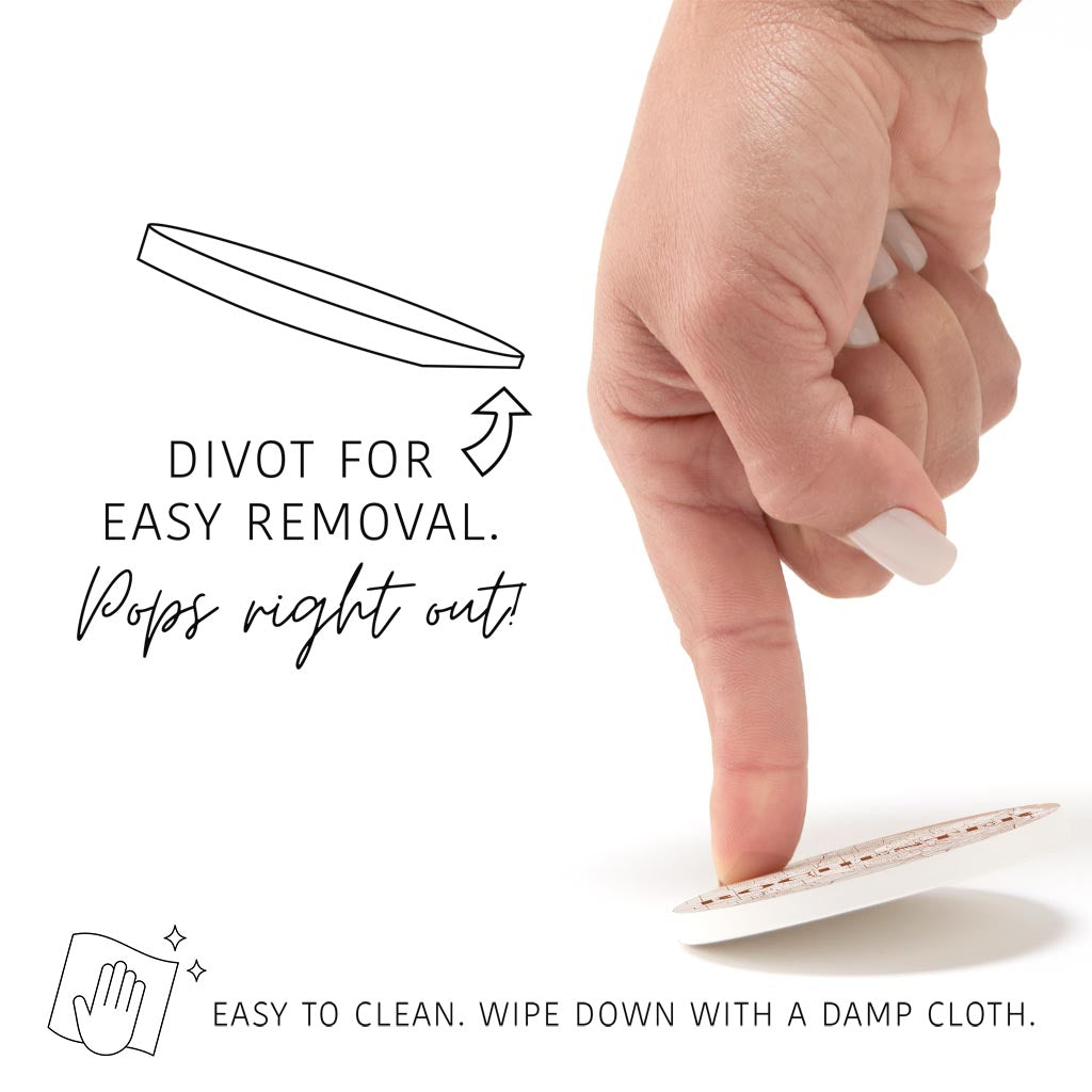 Modern Minimalist New York Rochester State | Absorbent Car Coasters | Set of 2 | Min 4