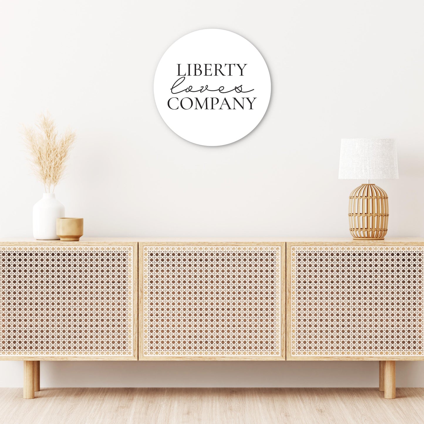 Minimalistic B&W Pennsylvania Liberty Quip | Wood Sign | Eaches | Min 1