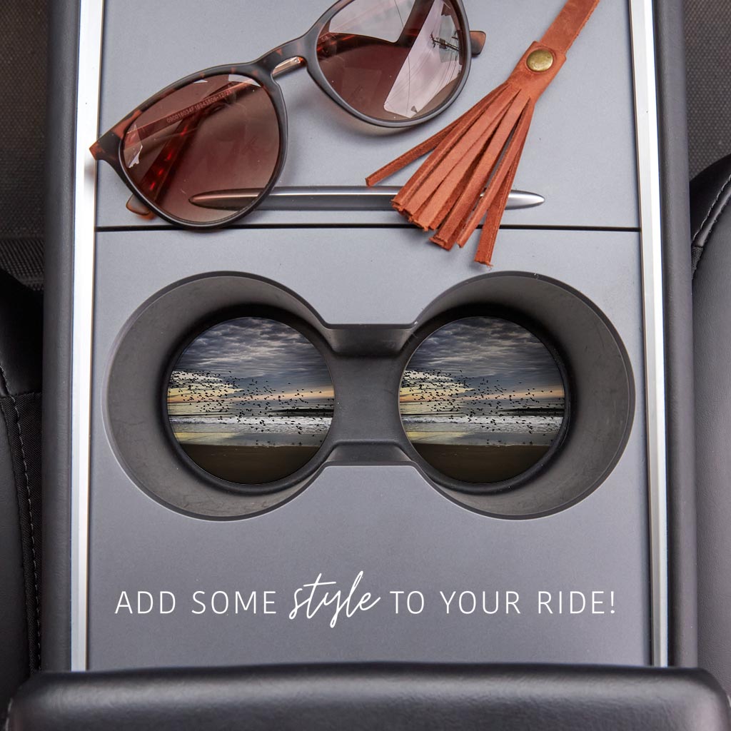 OCNJ Photo | Absorbent Car Coasters | Set of 2 | Min 4