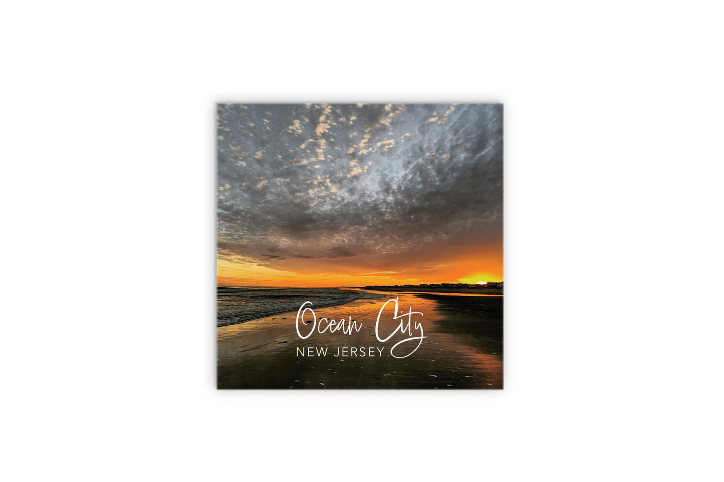 OCNJ Photo With Text | Wood Sign | Eaches | Min 2