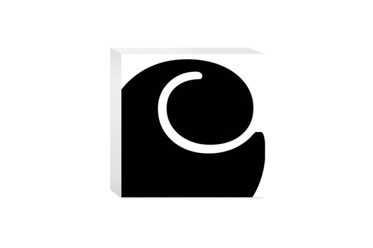 Fun Chunky Monogram C | Wood Block | Eaches | Min 4