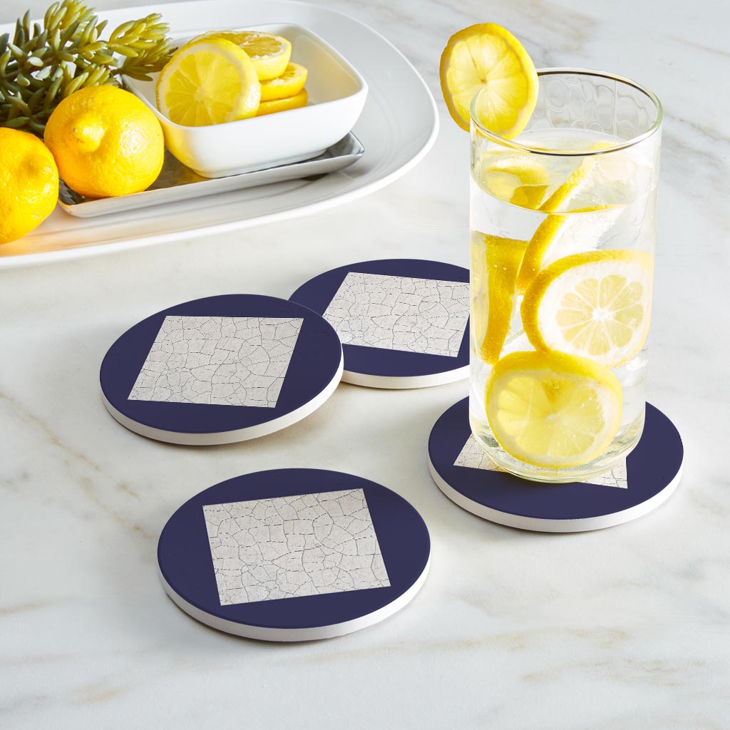 Nautical Flag Papa | Absorbent Coasters | Set of 4 | Min 2