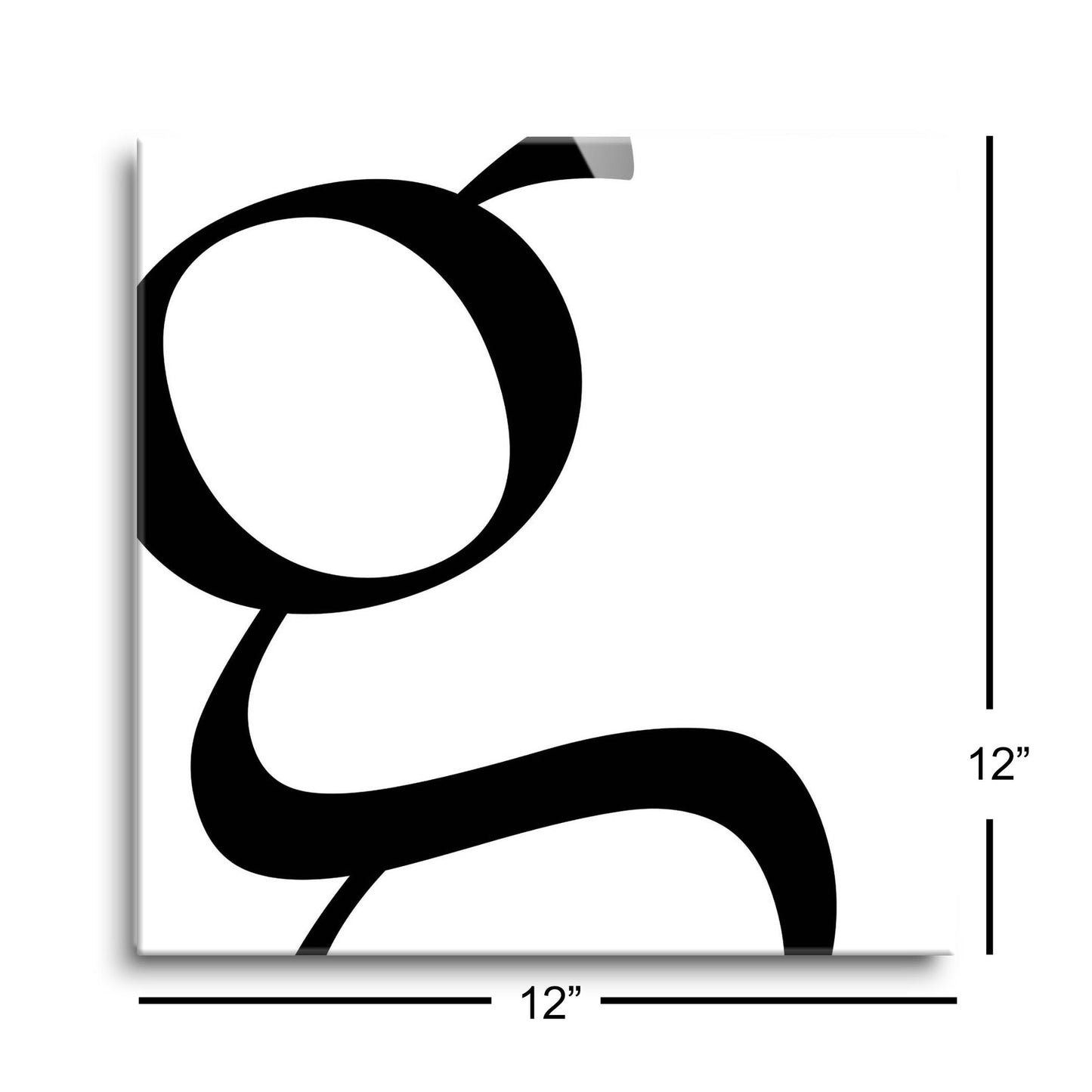 Minimal Monogram G | Hi-Def Glass Art | Eaches | Min 1