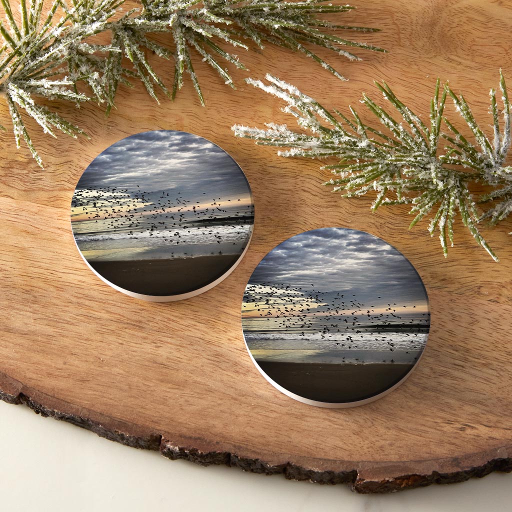 OCNJ Photo | Absorbent Car Coasters | Set of 2 | Min 4