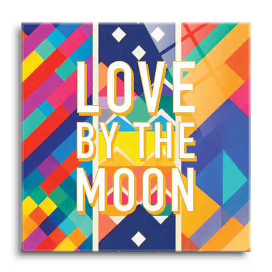 Love By The Moon | Hi-Def Glass Art | Eaches | Min 1