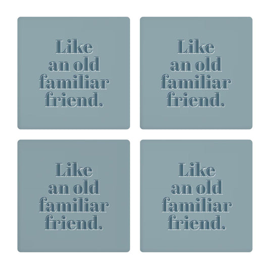 Modern Minimalist Arkansas Familiar Friend | Absorbent Coasters | Set of 4 | Min 2