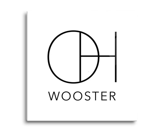 Wooster Oh State Initials And City Name | Hi-Def Glass Art | Eaches | Min 2