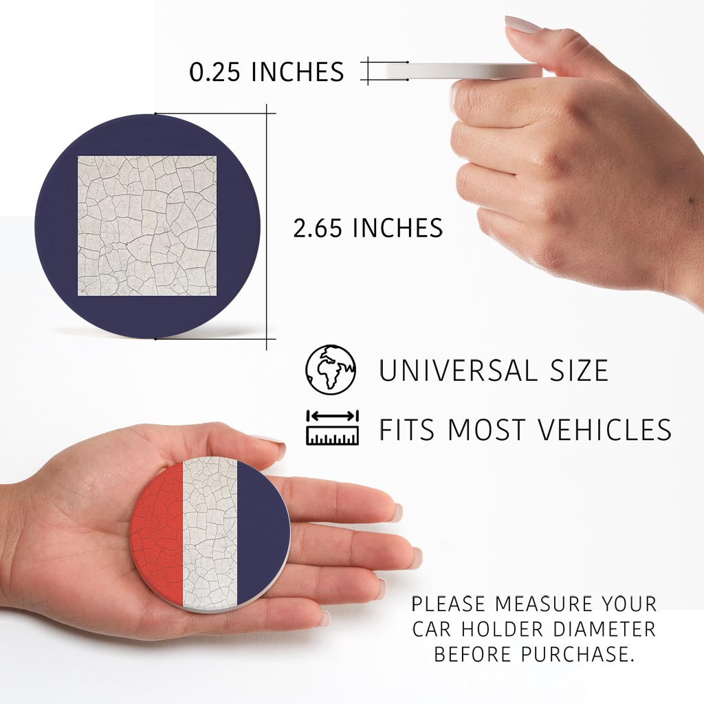 Nautical Flags | Absorbent Car Coasters | Set of 2 | Min 4