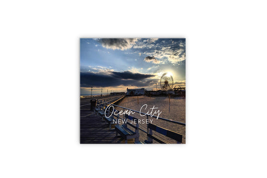 OCNJ Photo With Text | Wood Sign | Eaches | Min 2