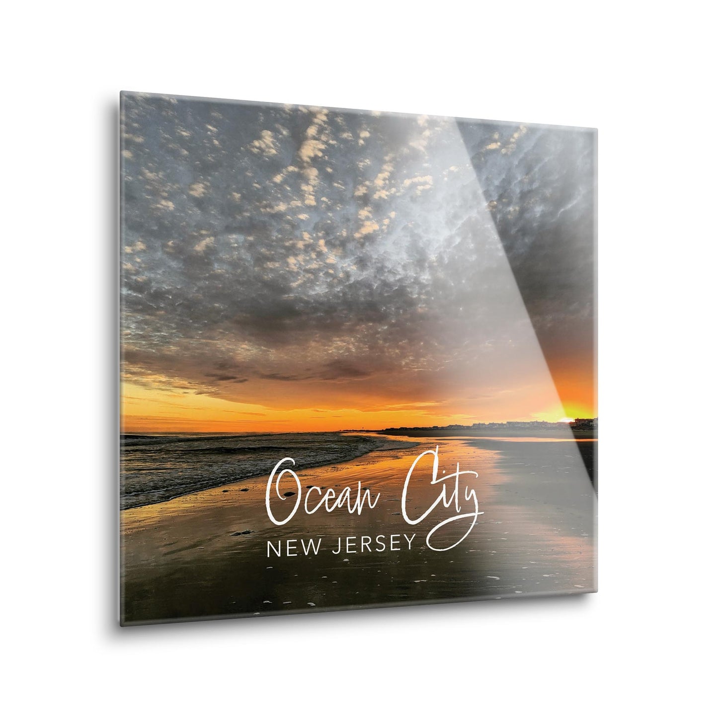 OCNJ Photo With Text | Hi-Def Glass Art | Eaches | Min 1