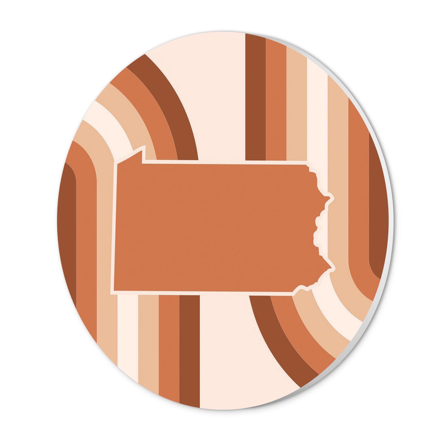 Modern Minimalist Pennsylvania State | Wood Sign | Eaches | Min 1
