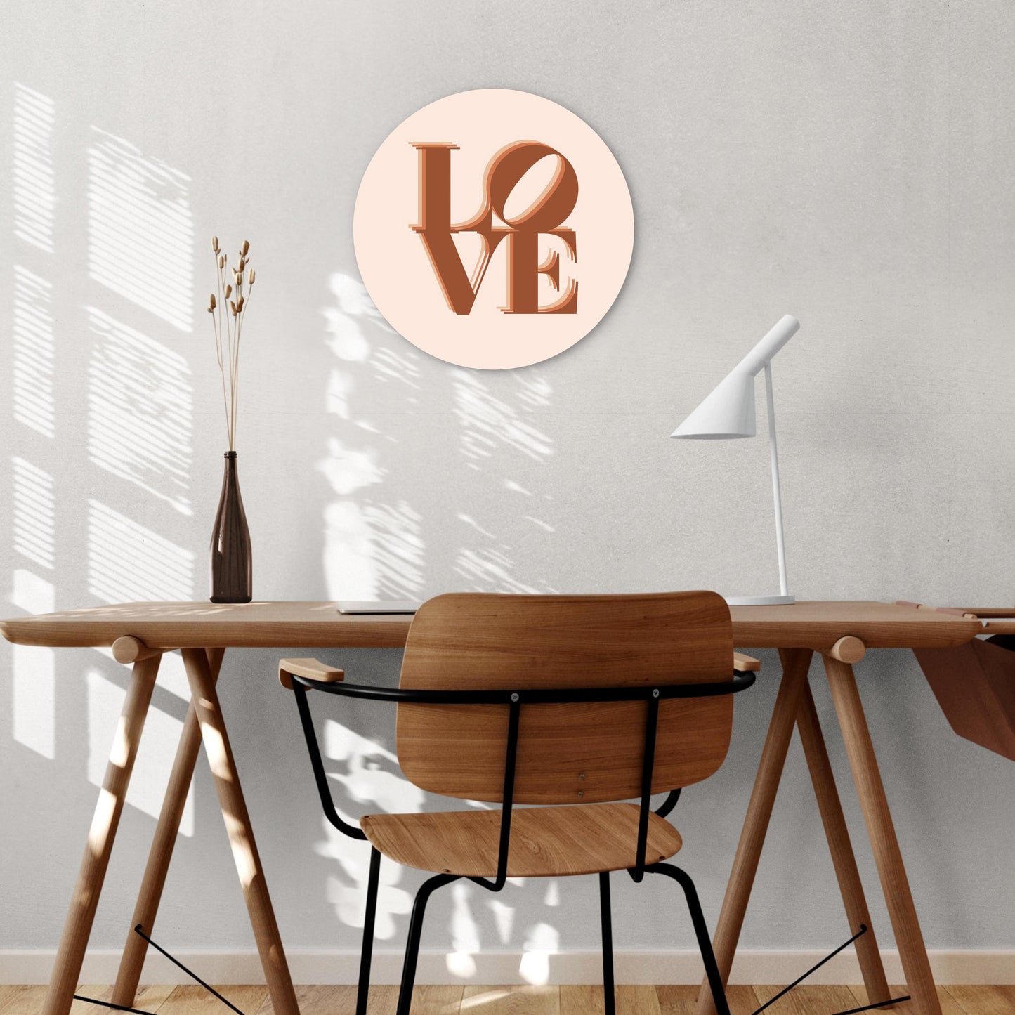 Modern Minimalist Pennsylvania Love Light | Wood Sign | Eaches | Min 1
