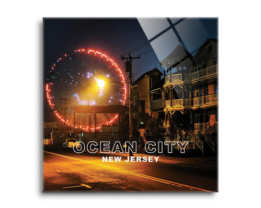 OCNJ Photo With Text | Hi-Def Glass Art | Eaches | Min 2