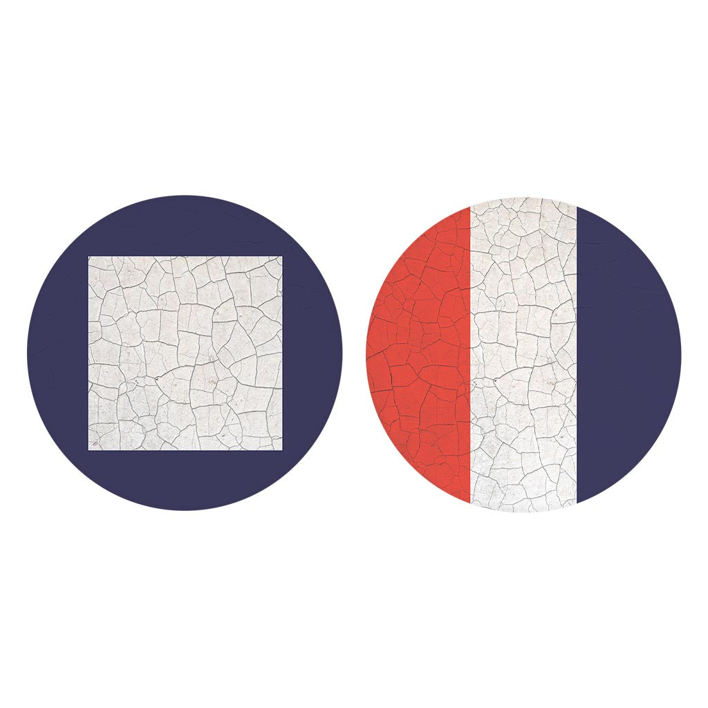 Nautical Flags | Absorbent Car Coasters | Set of 2 | Min 4
