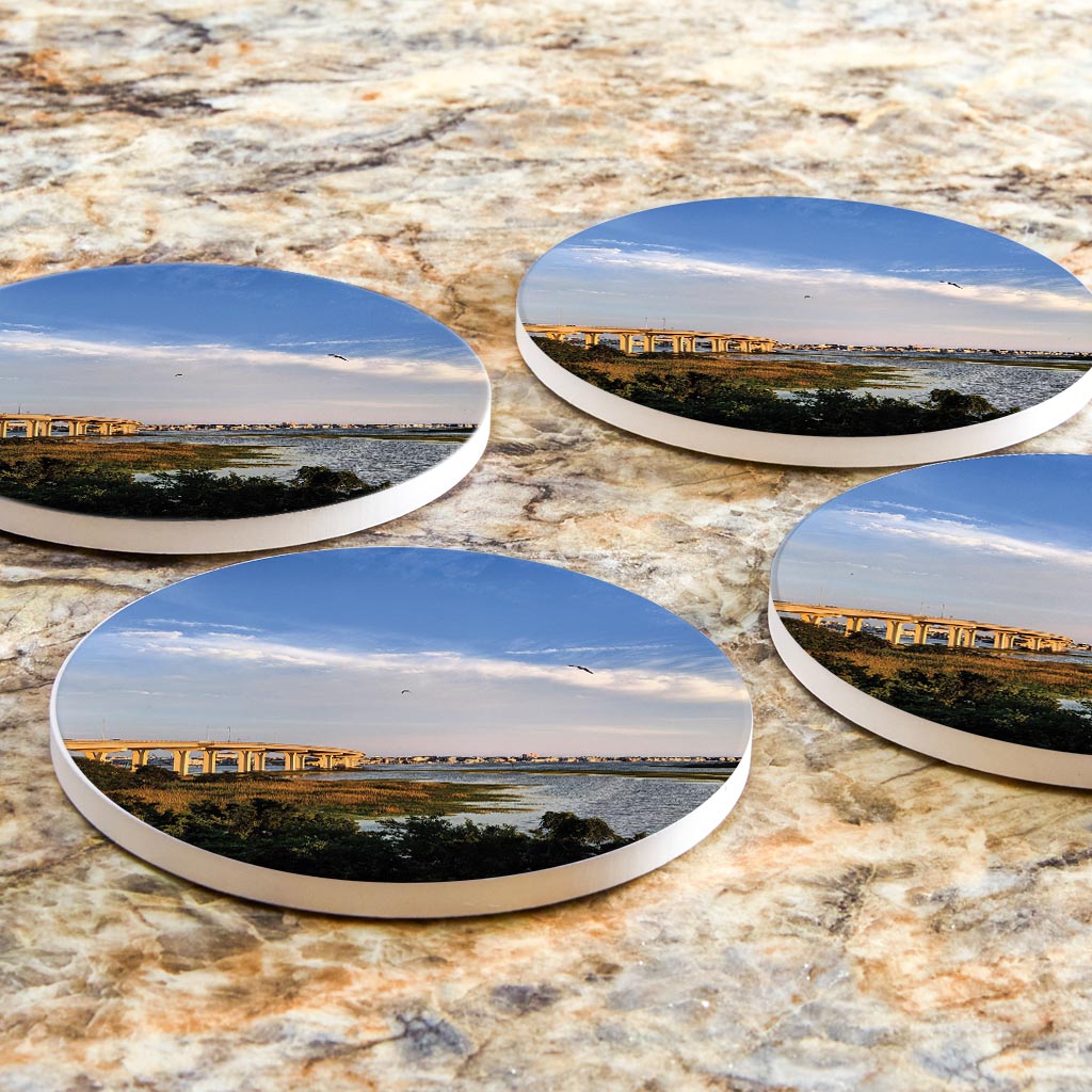 OCNJ Photo | Absorbent Coasters | Set of 4 | Min 2