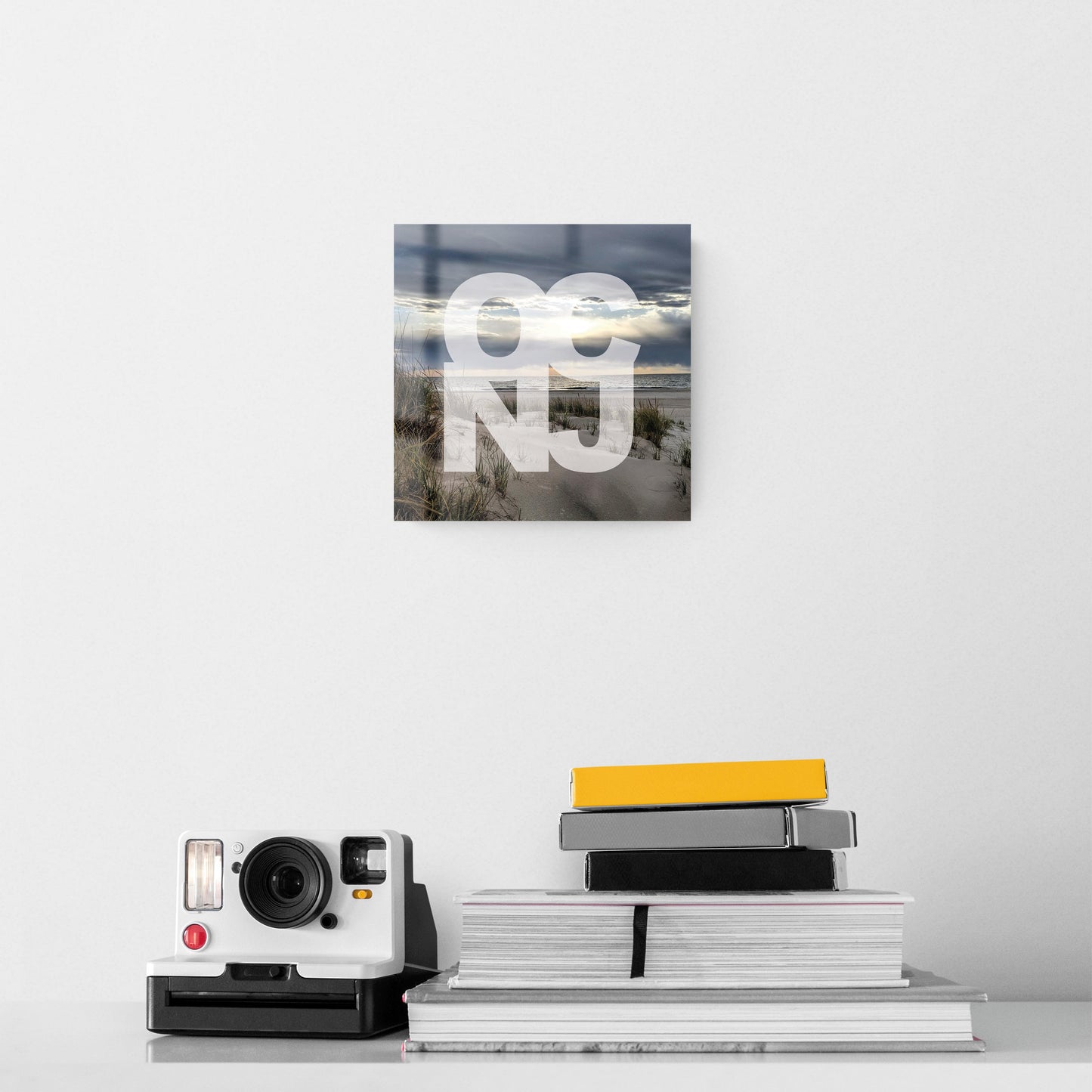 OCNJ Photo With Text | Hi-Def Glass Art | Eaches | Min 2