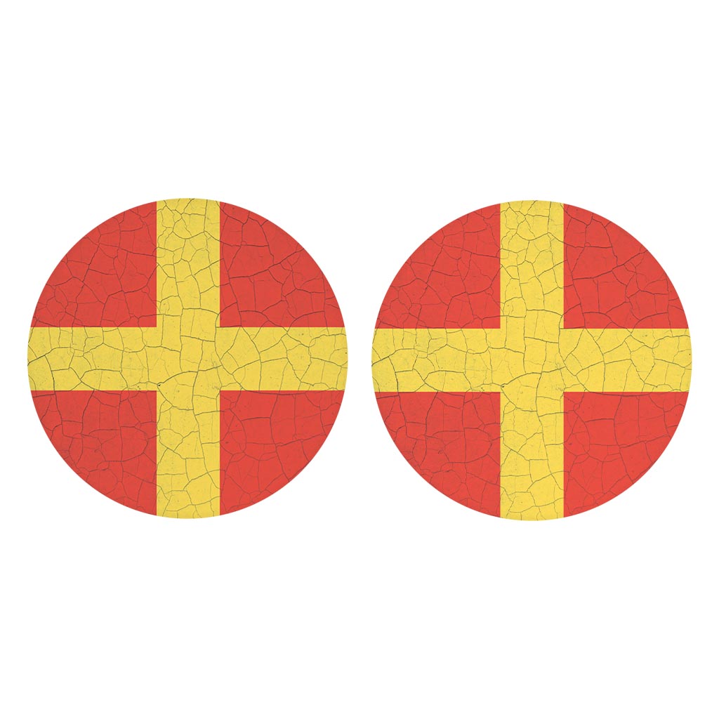 Nautical Flag Romeo| Absorbent Car Coasters | Set of 2 | Min 4