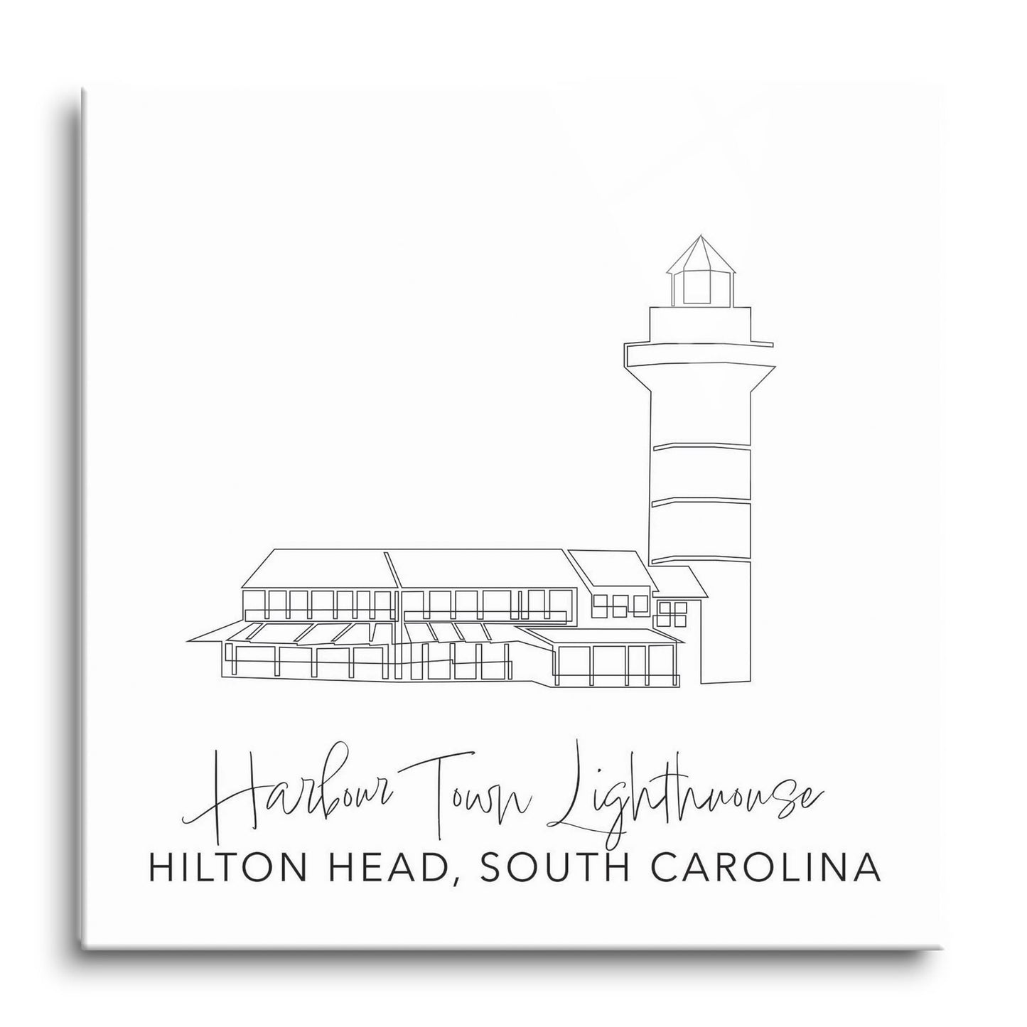 Harbour Town Lighthouse | Hi-Def Glass Art | Eaches | Min 1