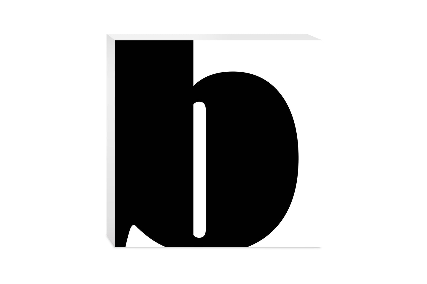 Fun Chunky Monogram B | Wood Block | Eaches | Min 2