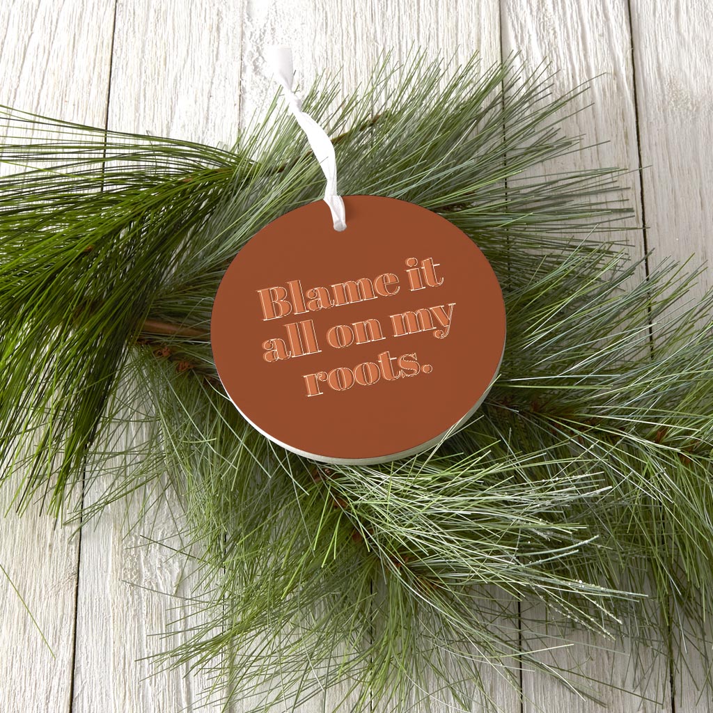 Modern Minimalist Arkansas Roots | Wood Ornament | Eaches | Min 6