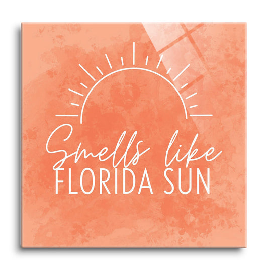 Smells Like Florida Sun Pink | Hi-Def Glass Art | Eaches | Min 1