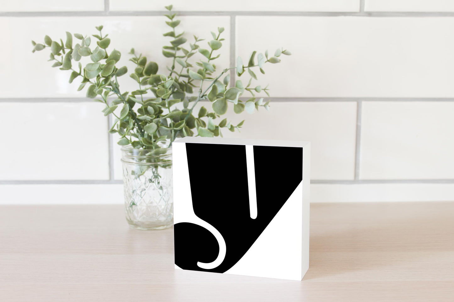 Fun Chunky Monogram Y | Wood Block | Eaches | Min 4