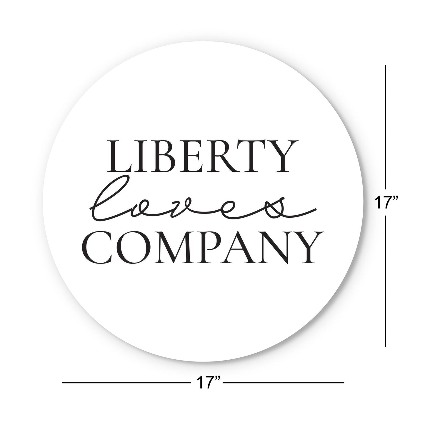 Minimalistic B&W Pennsylvania Liberty Quip | Wood Sign | Eaches | Min 1