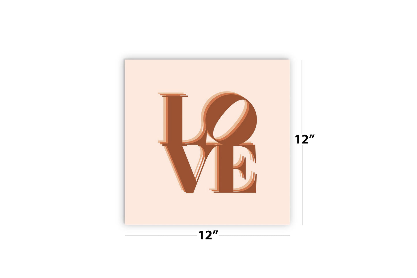 Modern Minimalist Pennsylvania Love Light | Wood Sign | Eaches | Min 2
