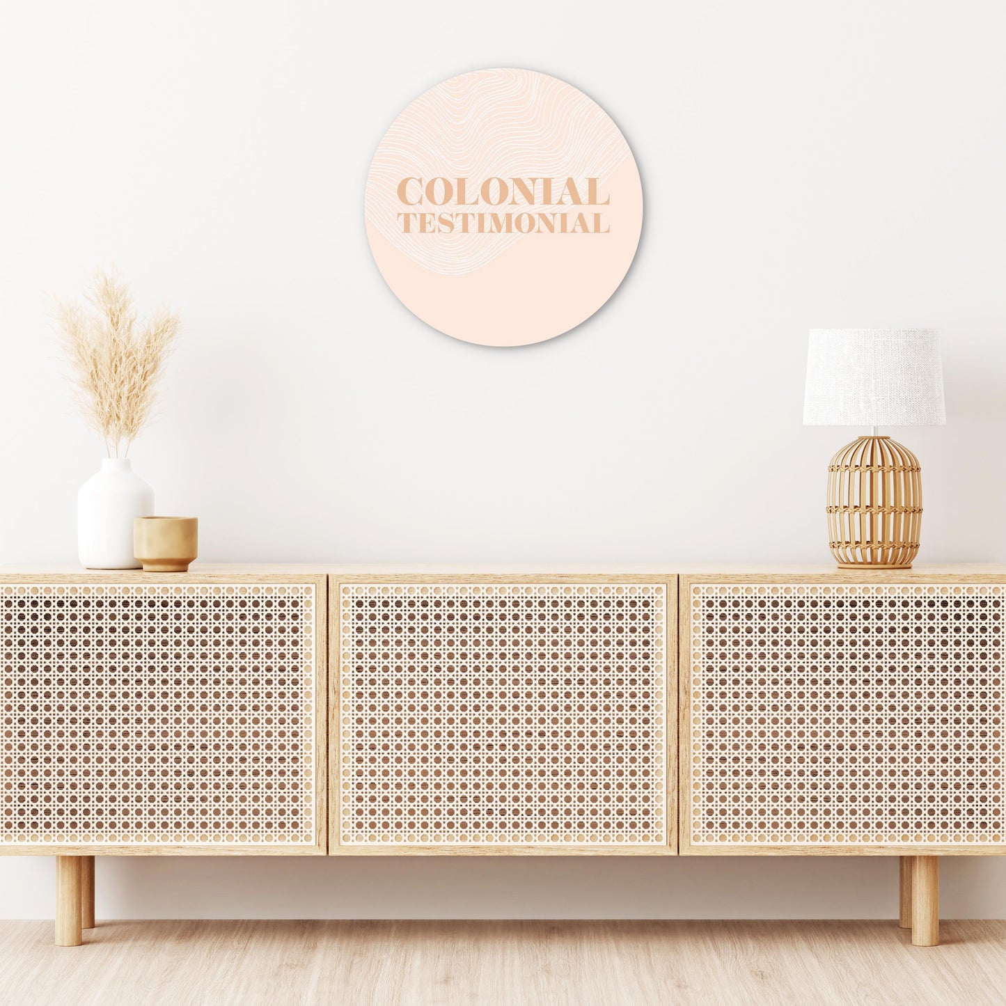 Modern Minimalist Pennsylvania Colonial Quip | Wood Sign | Eaches | Min 1