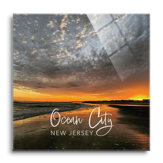 OCNJ Photo With Text | Hi-Def Glass Art | Eaches | Min 1