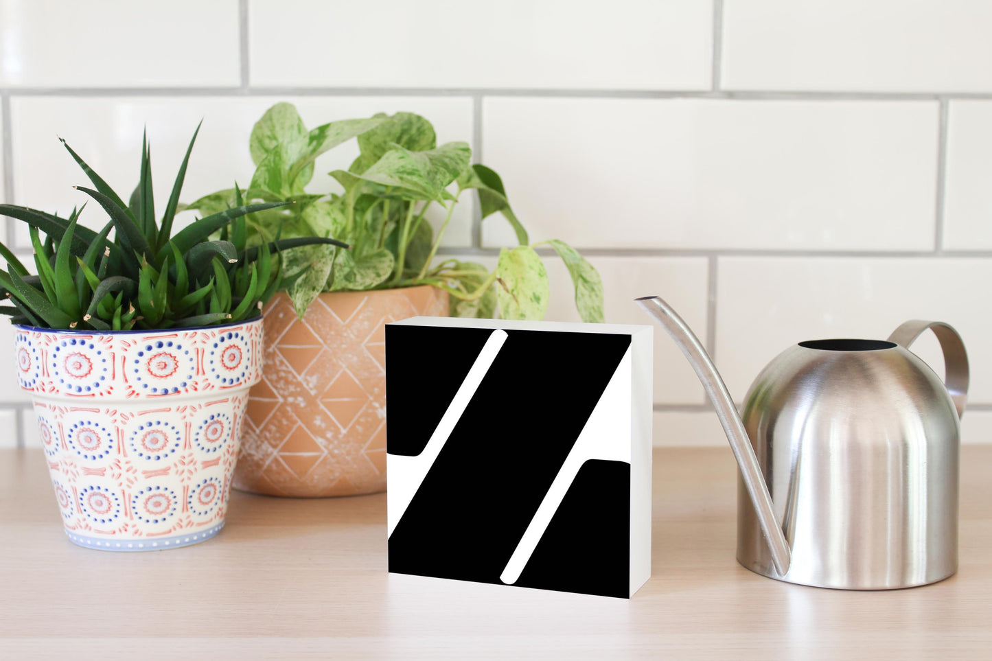 Fun Chunky Monogram Z | Wood Block | Eaches | Min 4