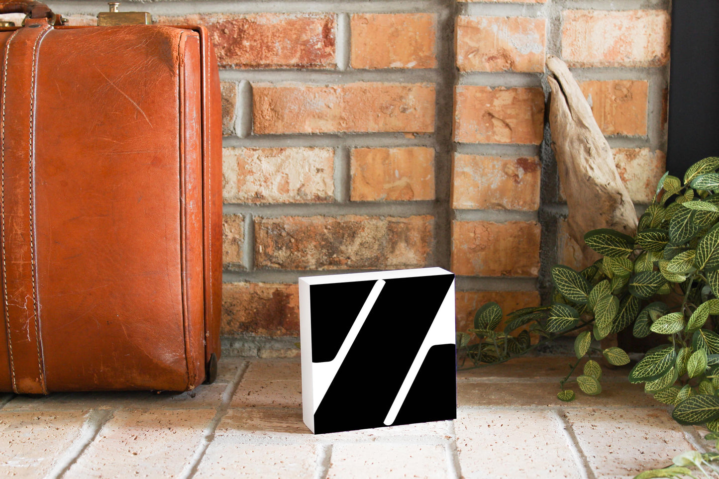 Fun Chunky Monogram Z | Wood Block | Eaches | Min 4