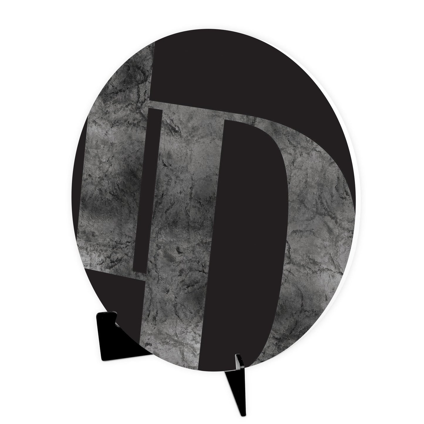 Minimalist B&W Idaho Black Initials | Wood Sign | Eaches | Min 1