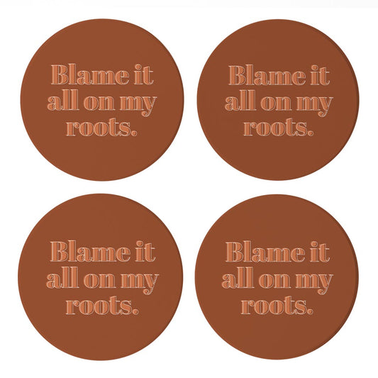 Modern Minimalist Arkansas Roots | Absorbent Coasters | Set of 4 | Min 2