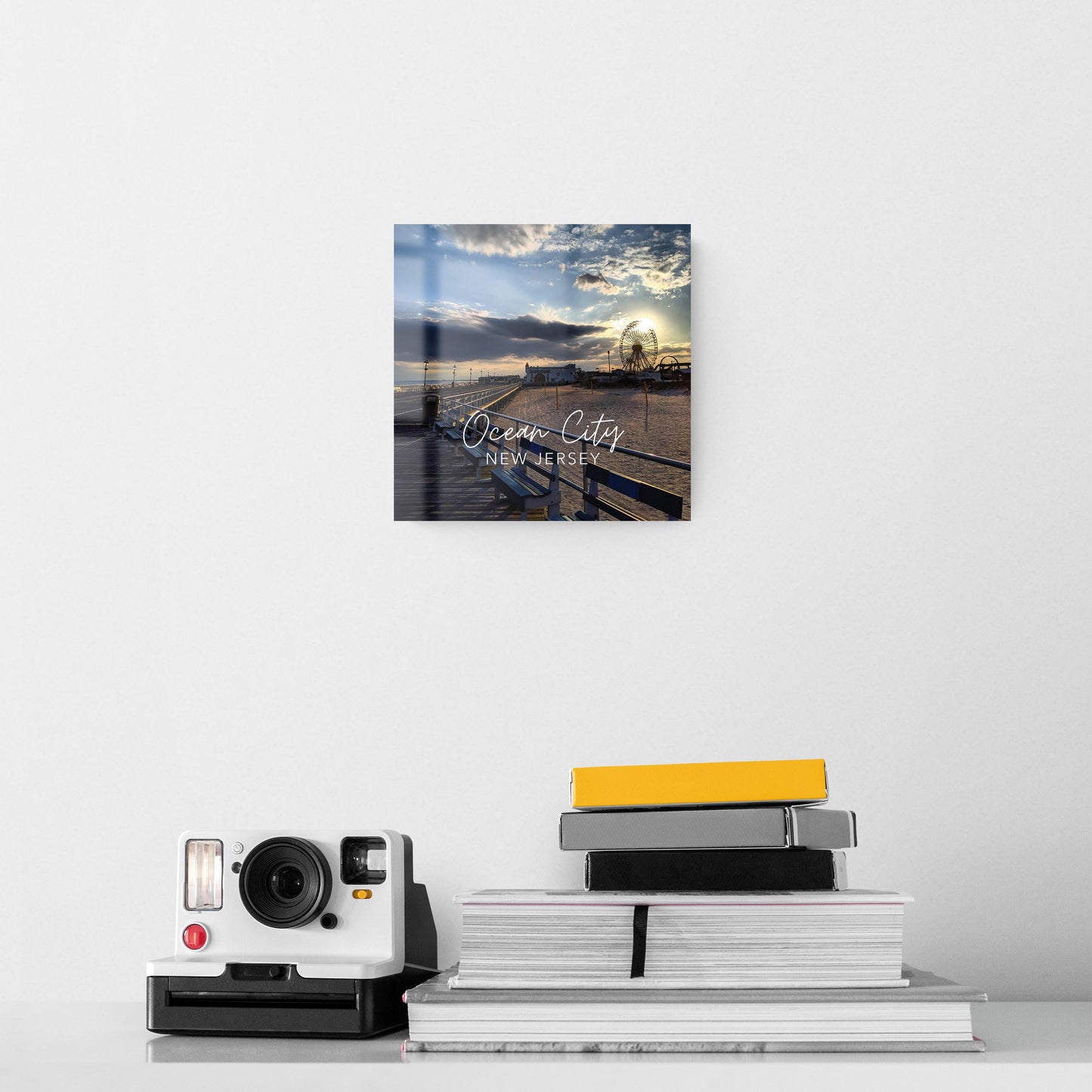 OCNJ Photo With Text | Hi-Def Glass Art | Eaches | Min 2