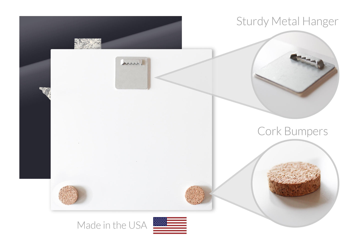 Modern Minimalist Texas Metal State Shape | Hi-Def Glass Art | Eaches | Min 1