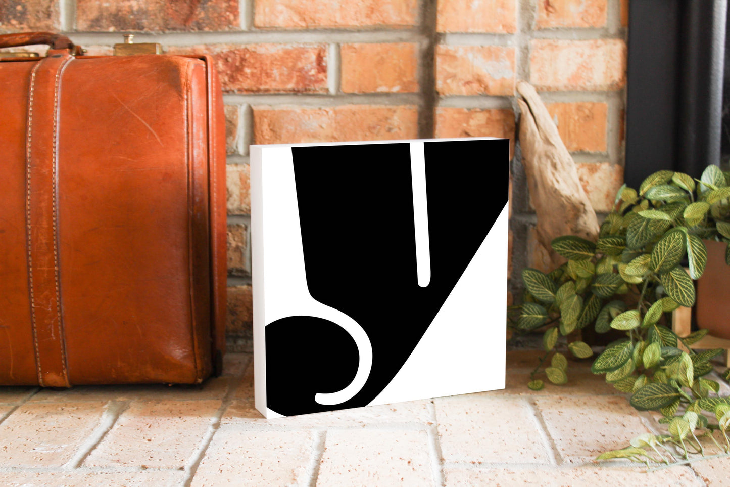 Fun Chunky Monogram Y | Wood Block | Eaches | Min 2