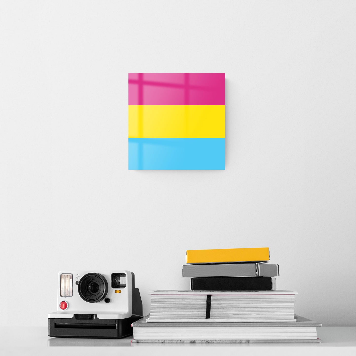 Pansexual Pride Flag Colors | Hi-Def Glass Art | Eaches | Min 2
