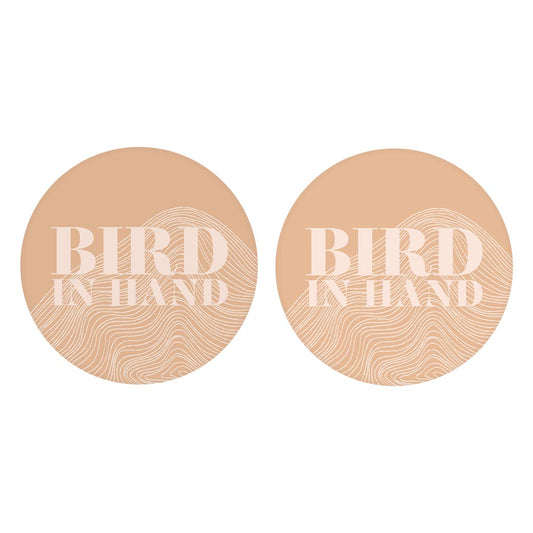 Modern Minimalist Pennsylvania Bird Quip | Absorbent Car Coasters | Set of 2 | Min 4