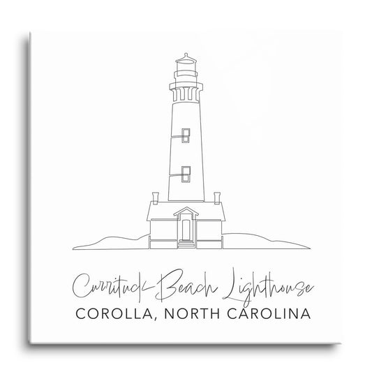 Currituck Beach Lighthouse | Hi-Def Glass Art | Eaches | Min 1