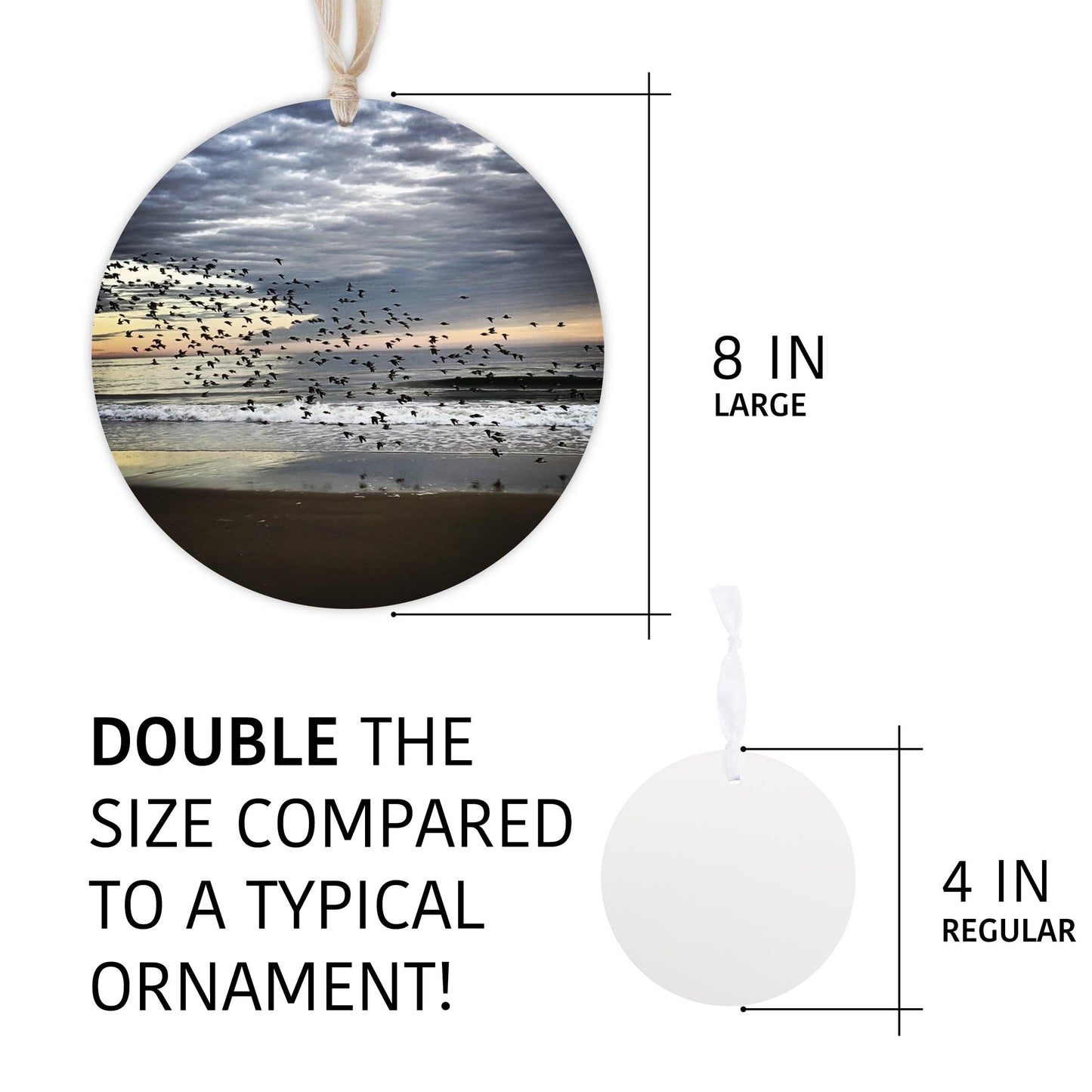 OCNJ Photo | Wood Ornament | Eaches | Min 1