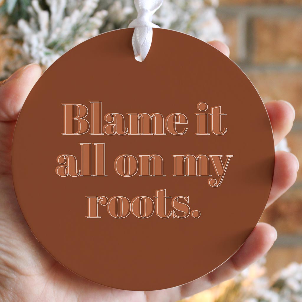 Modern Minimalist Arkansas Roots | Wood Ornament | Eaches | Min 6